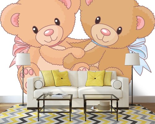 Два веселых медвежонка Два веселых медвежонка