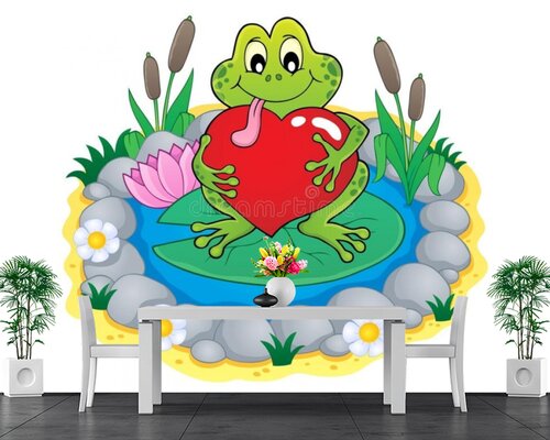 Царевна-лягушка с сердечком Царевна-лягушка с сердечком