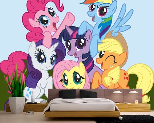 Все Пони на прогулке Все Пони на прогулке