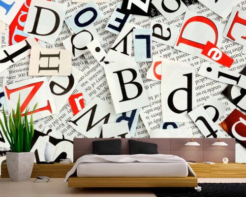 Разбросанные газетные вырезки Разбросанные газетные вырезки