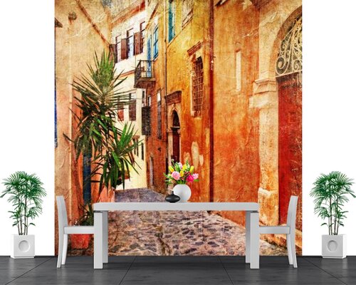 Старые улочки Греции Старые улочки Греции