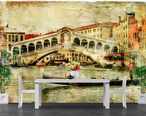 Винтажные улочки Венеции Винтажные улочки Венеции