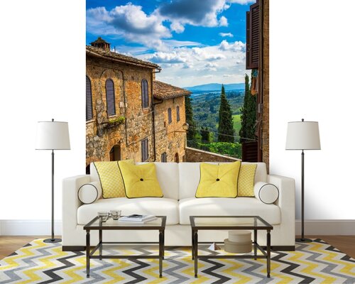 Старая улица в Тоскане Старая улица в Тоскане