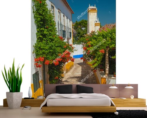 Солнечная улица летом Солнечная улица летом