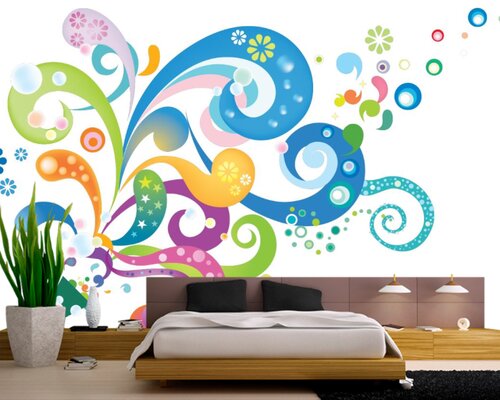 Взрыв цветов пастели Взрыв цветов пастели