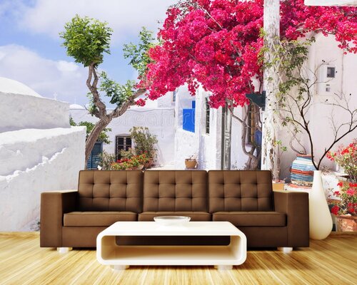 Белые греческие дворики Белые греческие дворики