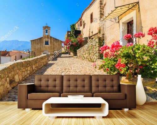 Старая брусчатка итальянских улочек Старая брусчатка итальянских улочек