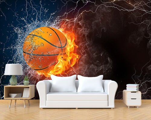 Баскетбол: вода, пламя, мяч Баскетбол: вода, пламя, мяч