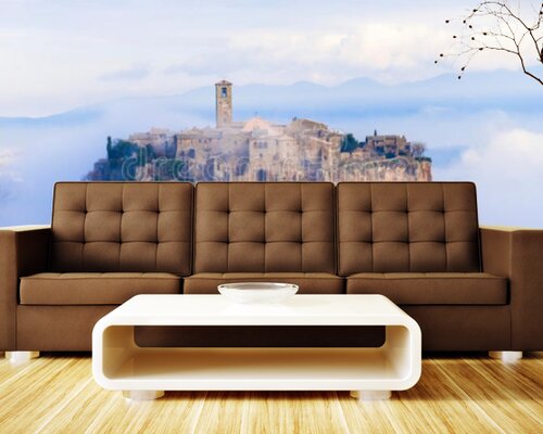 Замок тонущий в тумане Замок тонущий в тумане