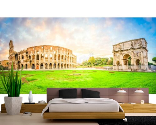 Колизей утром Колизей утром