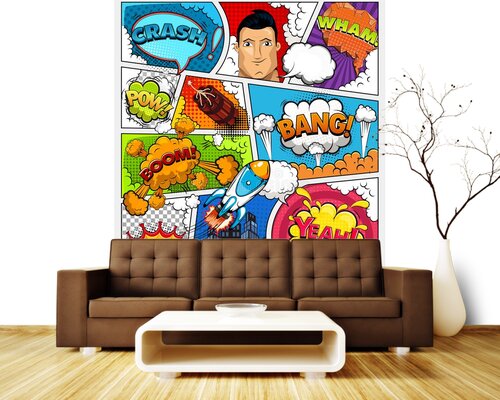 Коллаж комиксы Коллаж комиксы