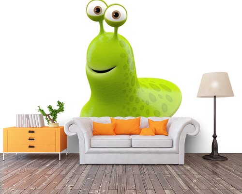 Монстр зеленый слизняк Монстр зеленый слизняк