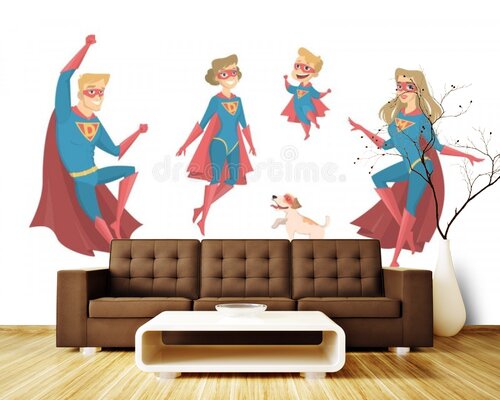 Супер семья - супер героев Супер семья - супер героев