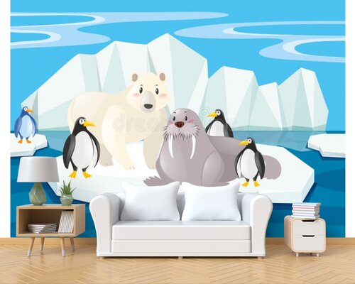 На льдине На льдине