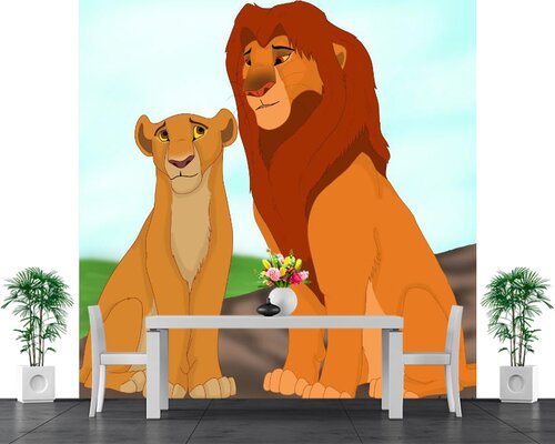 Влюбленные Симба и Киара Влюбленные Симба и Киара