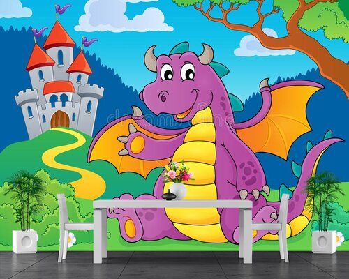 Фиолетовый дракончик Фиолетовый дракончик