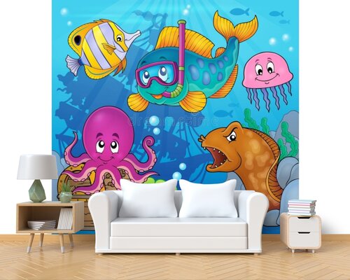 Веселые обитатели моря Веселые обитатели моря