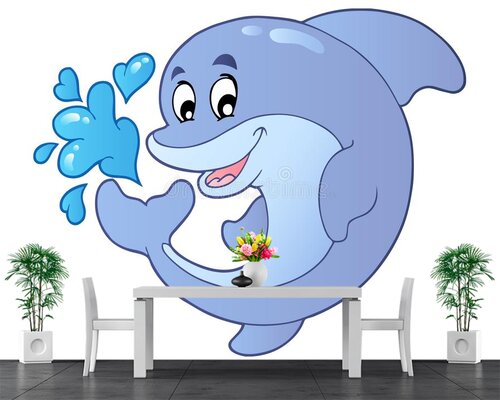 Веселый дельфинчик Веселый дельфинчик