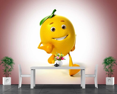 Человечек-лимончик убегает Человечек-лимончик убегает