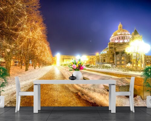 Предновогодний город ждет чуда Предновогодний город ждет чуда