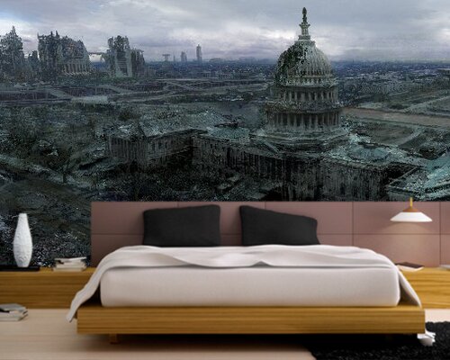 Разрушенный войной Капитолий Разрушенный войной Капитолий