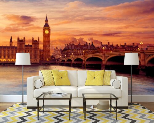 Вечерний закат в Лондоне Вечерний закат в Лондоне