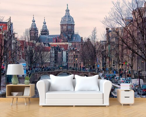 Зимний Амстердама Зимний Амстердама