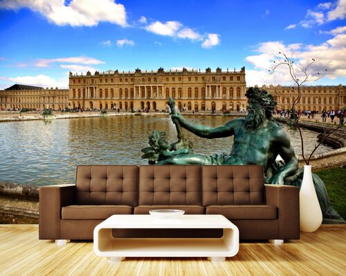 Статуя Нептуна на реке Статуя Нептуна на реке