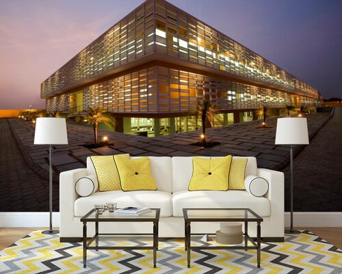 Здание в стиле модерн Здание в стиле модерн