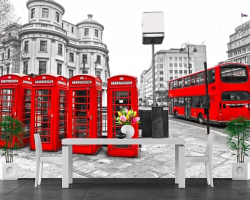 Красный цвет Лондона Красный цвет Лондона