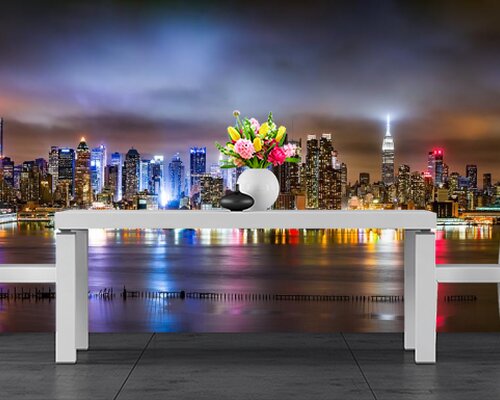 Вид на Нью-Йорк с моря Вид на Нью-Йорк с моря