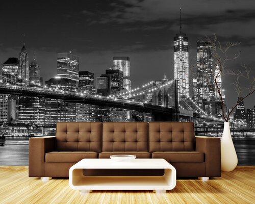 Мегаполис в черно-белый тонах Мегаполис в черно-белый тонах