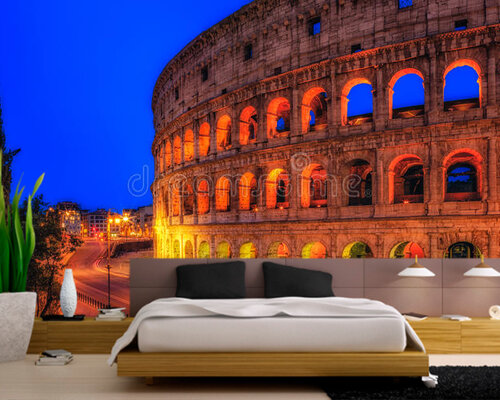 Ночной Колизей с подсветкой Ночной Колизей с подсветкой