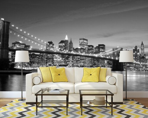 Черно-белый Нью-Йорк Черно-белый Нью-Йорк