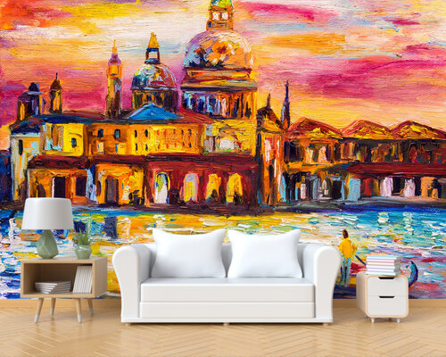 Рисунок художника - Венеция Рисунок художника - Венеция