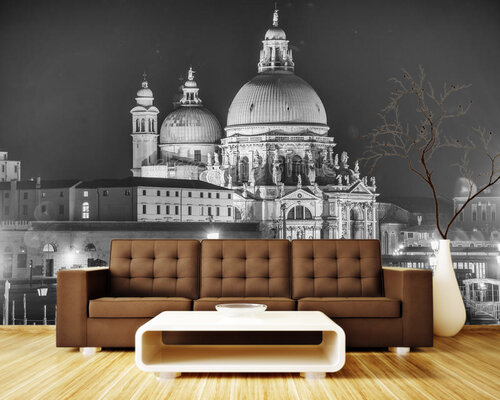 Собор Венеции в ретро стиле Собор Венеции в ретро стиле