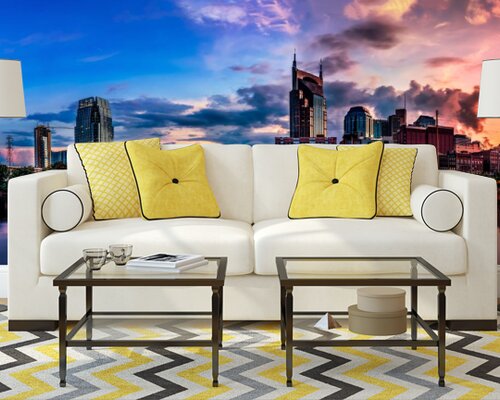 Закат в городе Закат в городе