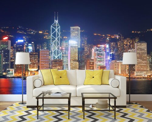 Вид с воды на город Вид с воды на город