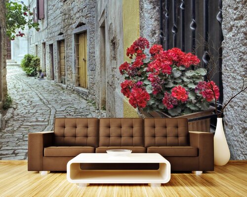 Узкие улочки города Узкие улочки города