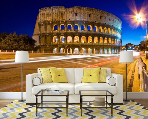 Ночная дорога к Колизею Ночная дорога к Колизею