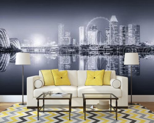 Панорамы богатого Сингапура Панорамы богатого Сингапура