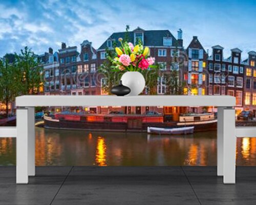 Вечерний Амстердам Вечерний Амстердам