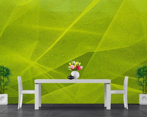 Смятый зеленый шифон Смятый зеленый шифон