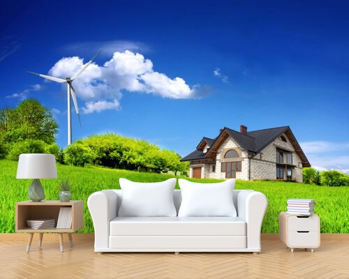 Домик и небо Домик и небо