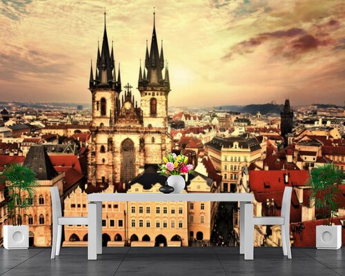 Прага в лучах солнца Прага в лучах солнца