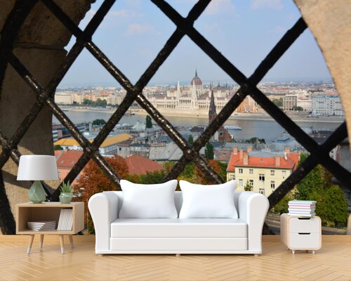 Вид на красивый город Вид на красивый город