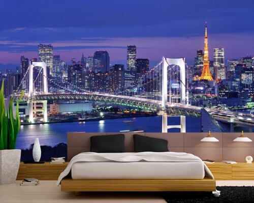 Подсвеченный мост Подсвеченный мост