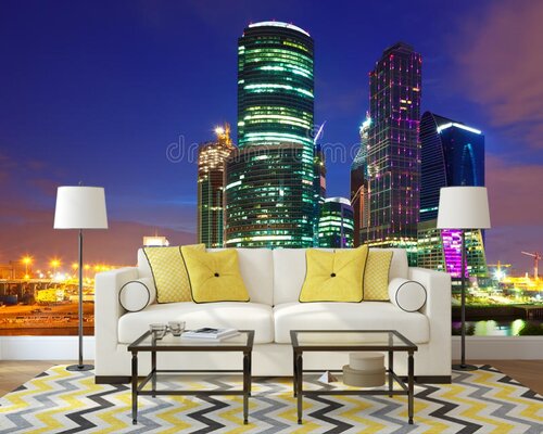 Вечерний Москва-Сити Вечерний Москва-Сити