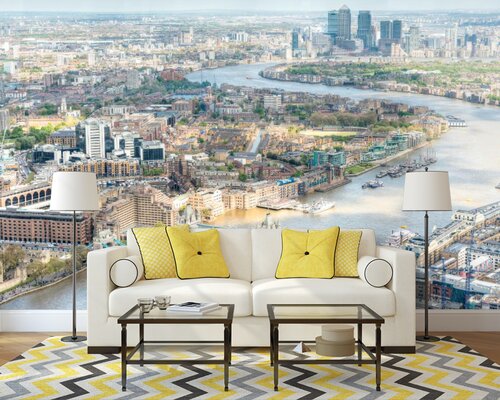 Панорама Лондона днем Панорама Лондона днем