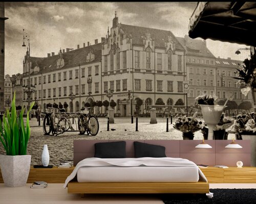 Цветочная лавка в городе Цветочная лавка в городе